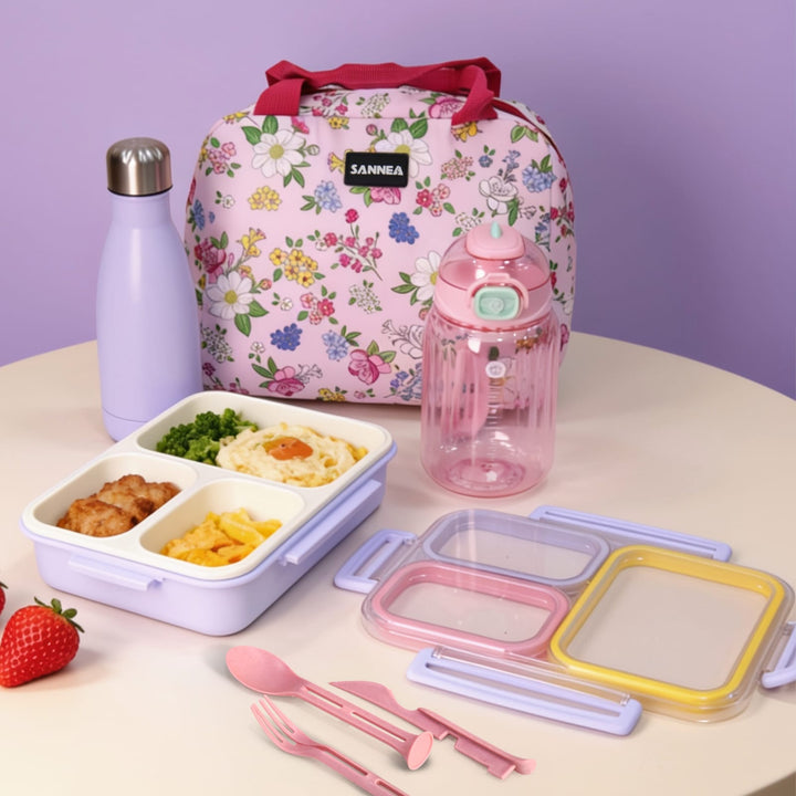 Set Lunch Box Rosa