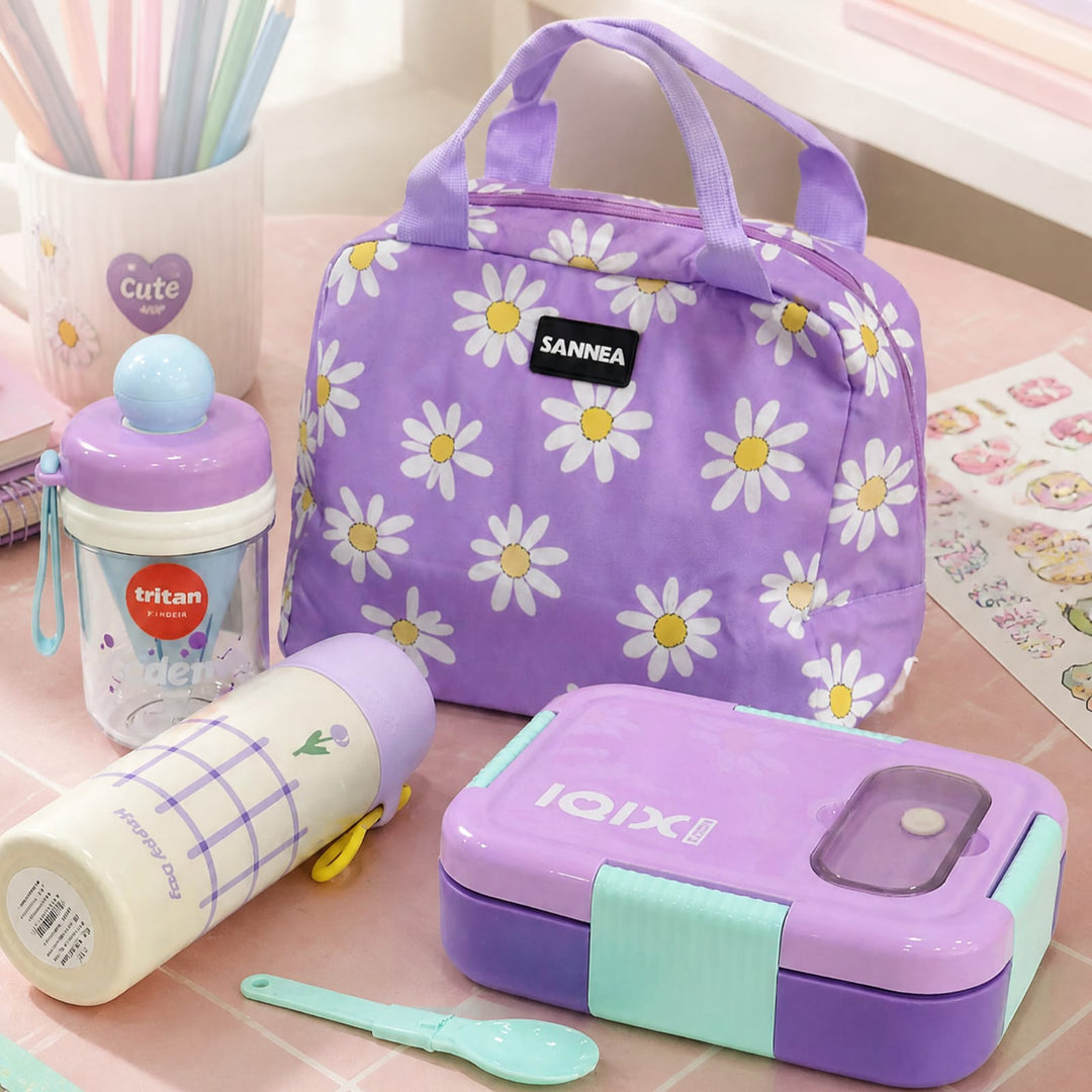 Set Lunch box Purple