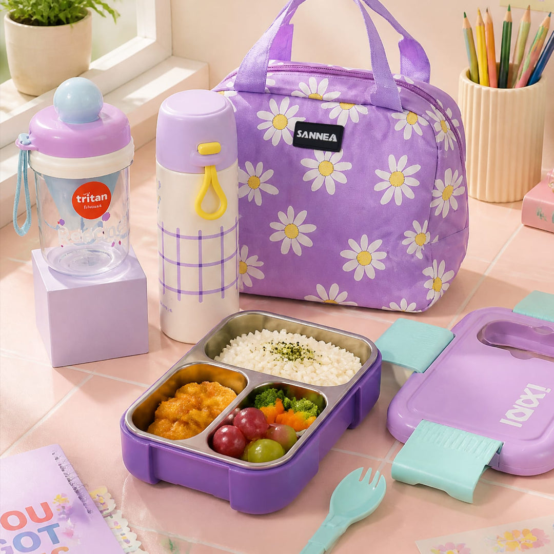 Set Lunch box Purple