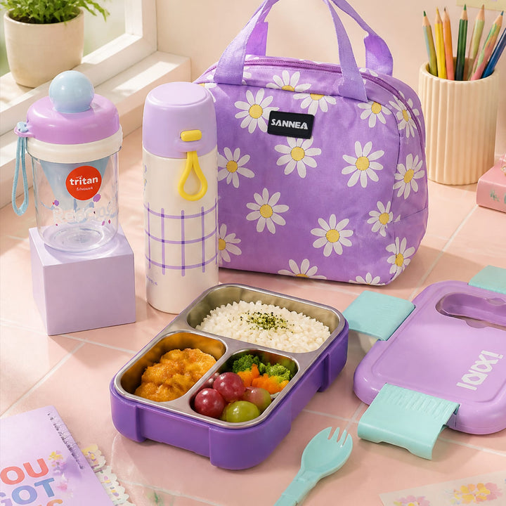 Set Lunch box Purple
