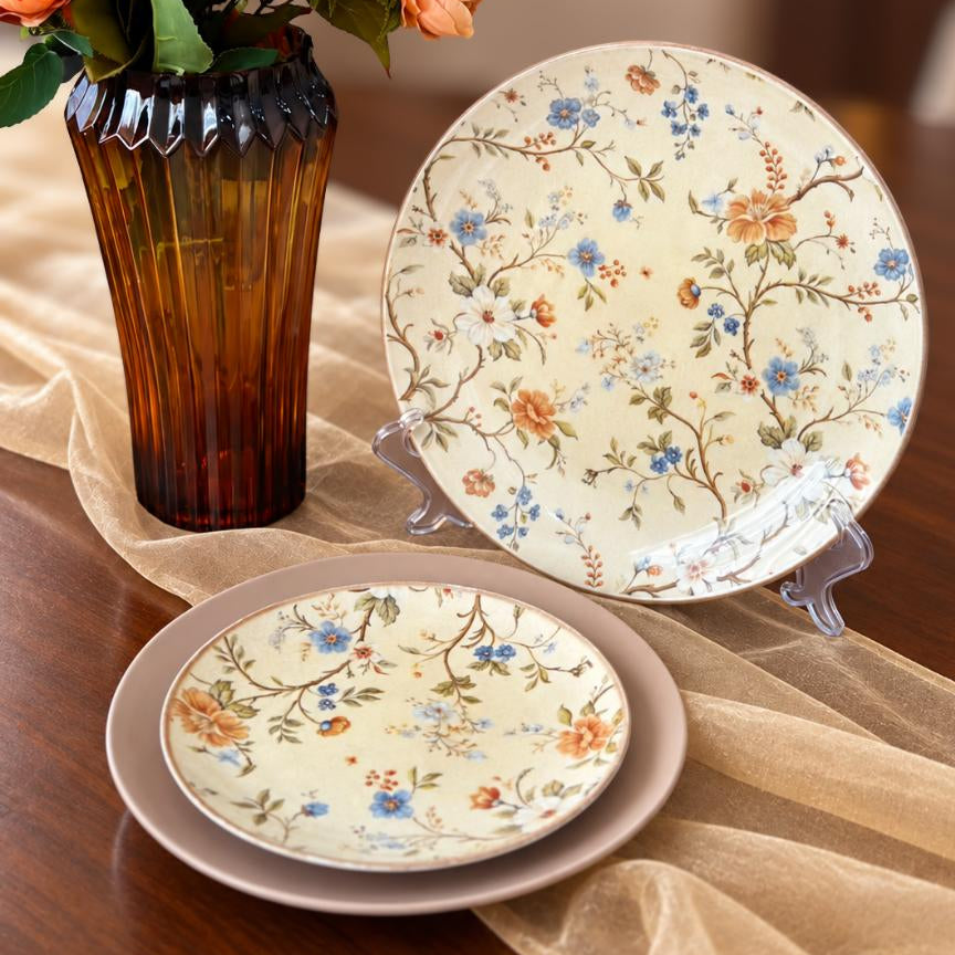 Service de table 18pcs Florale