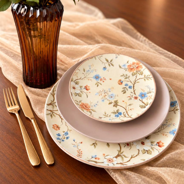 Service de table 18pcs Florale