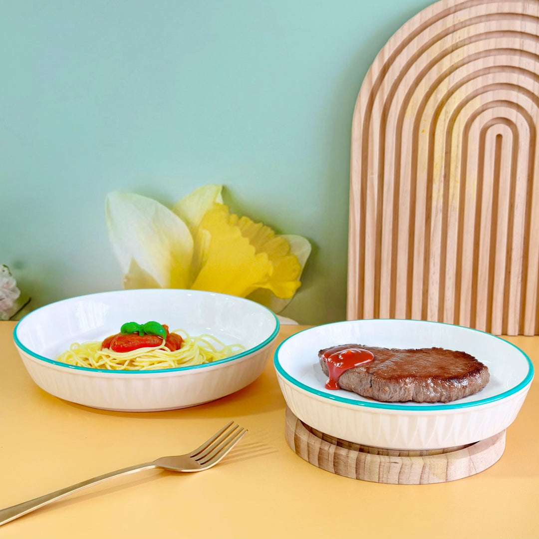 Set 2 assiettes creuses 20cm