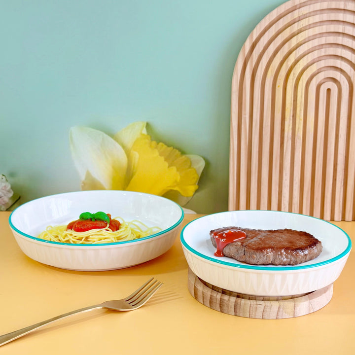 Set 2 assiettes creuses 20cm