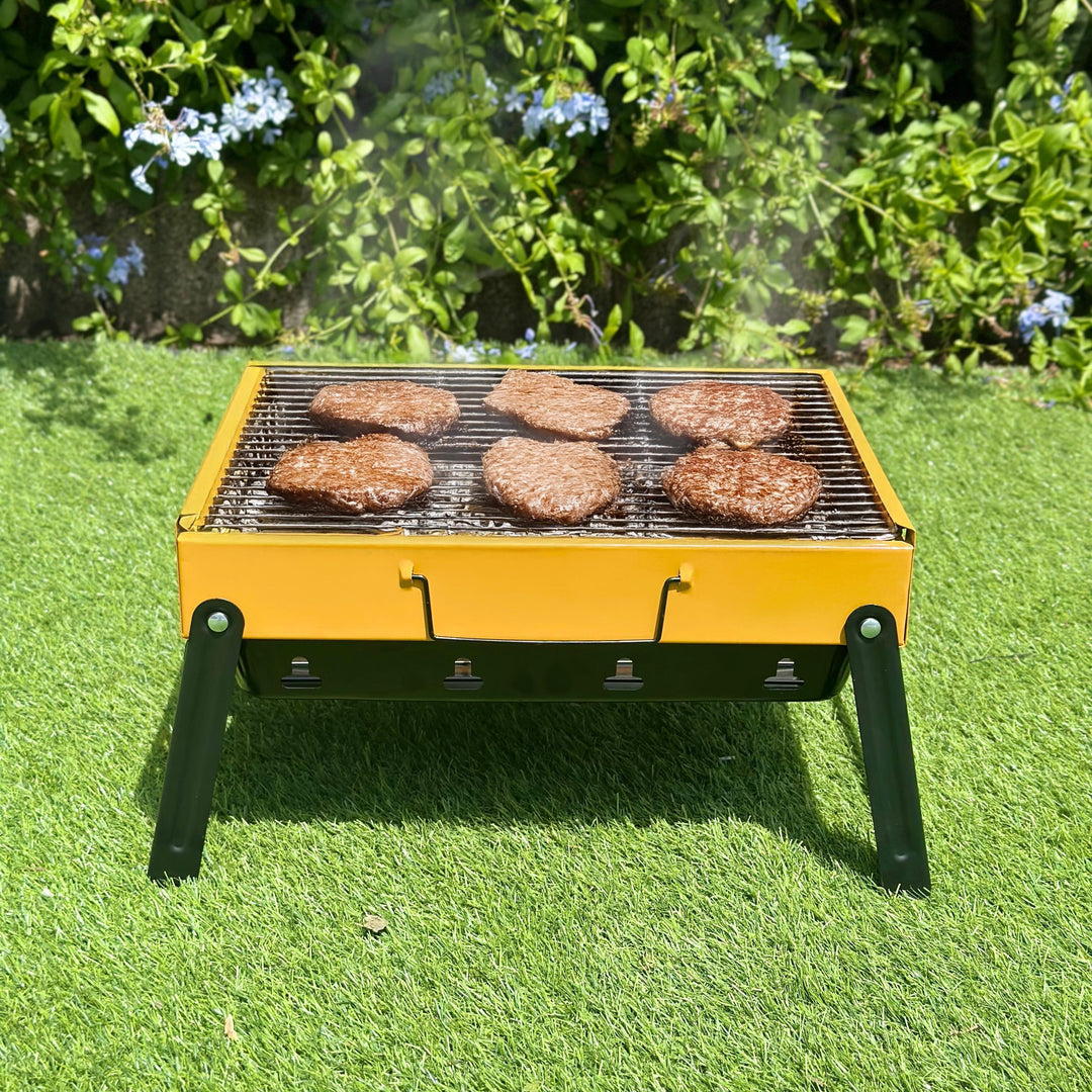 Barbecue à charbon en métal 35x26x24cm