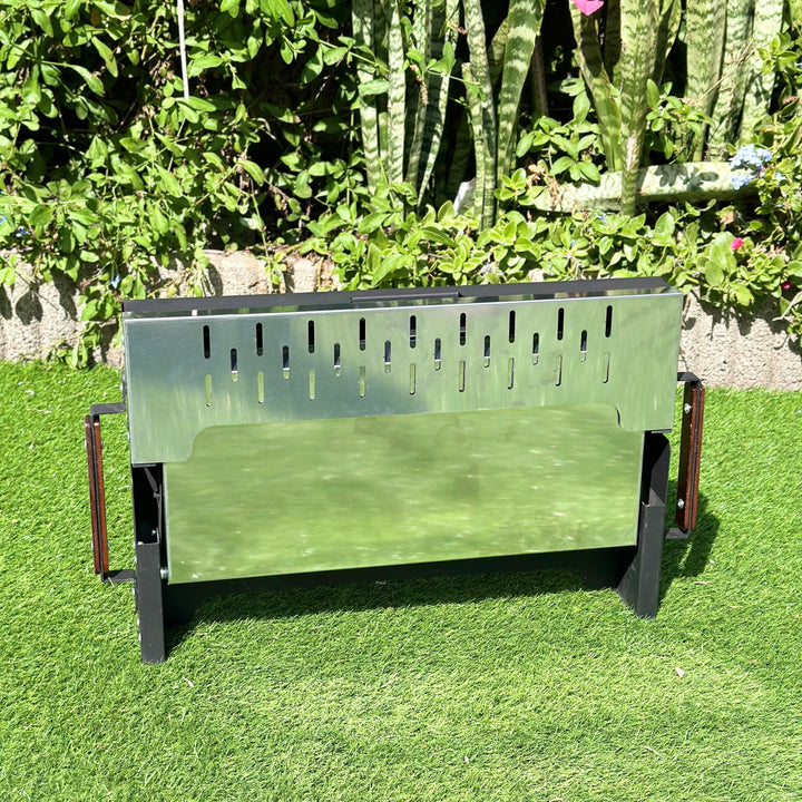 Barbecue à charbon en métal 50x33x14cm
