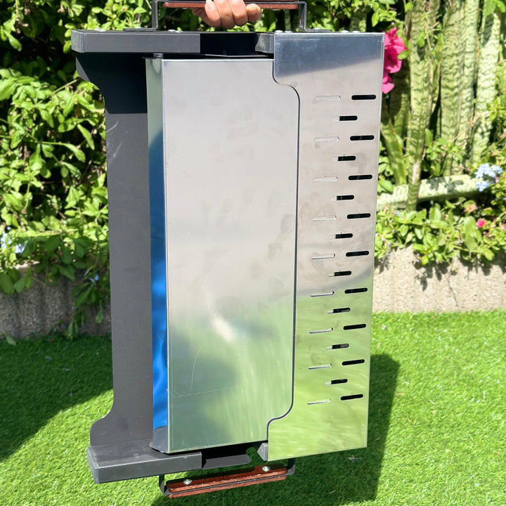 Barbecue à charbon en métal 50x33x14cm