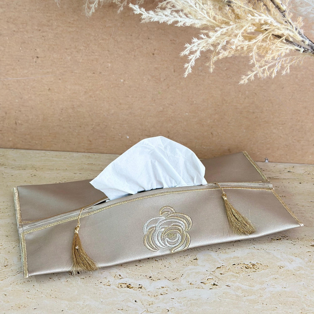 Porte mouchoir Roberto en simili cuir 36x19cm