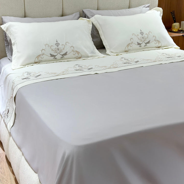Parure de lit 6pcs 200x230cm / 240x260cm / 50x70cmx4