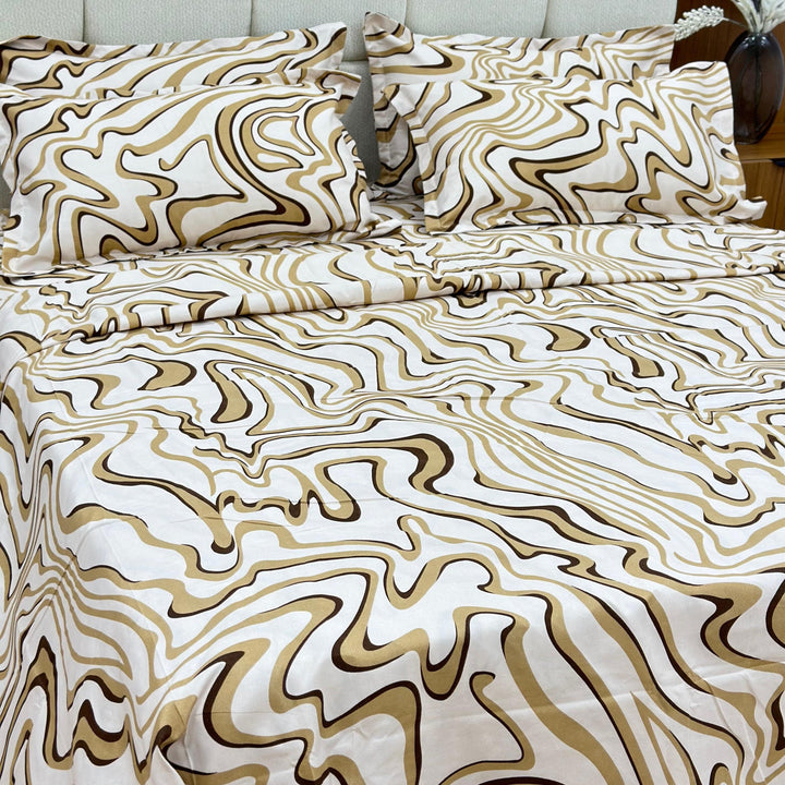 Parure de lit 6pcs 250x270cm x2 / 50x70cm x4