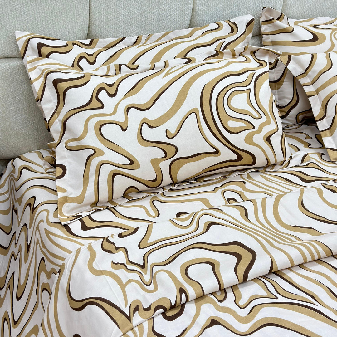 Parure de lit 6pcs 250x270cm x2 / 50x70cm x4
