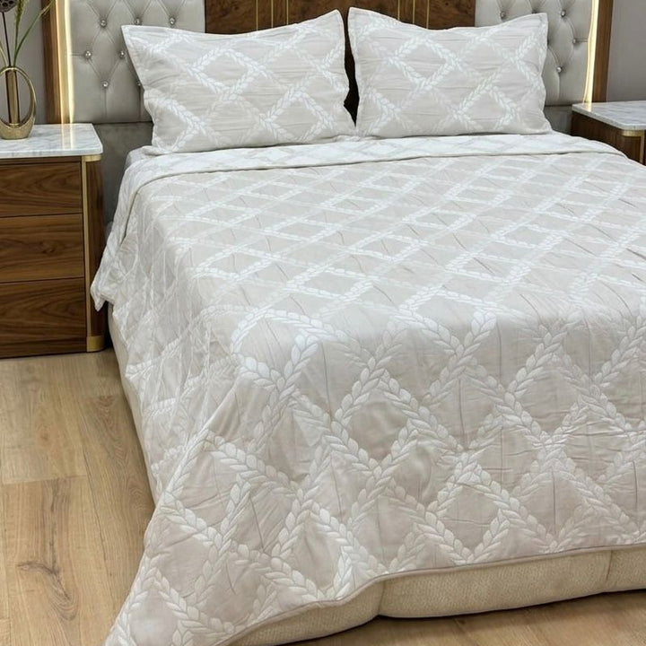 Parure de lit 3pcs 220x240cm / 2x50x70cm modèle 14