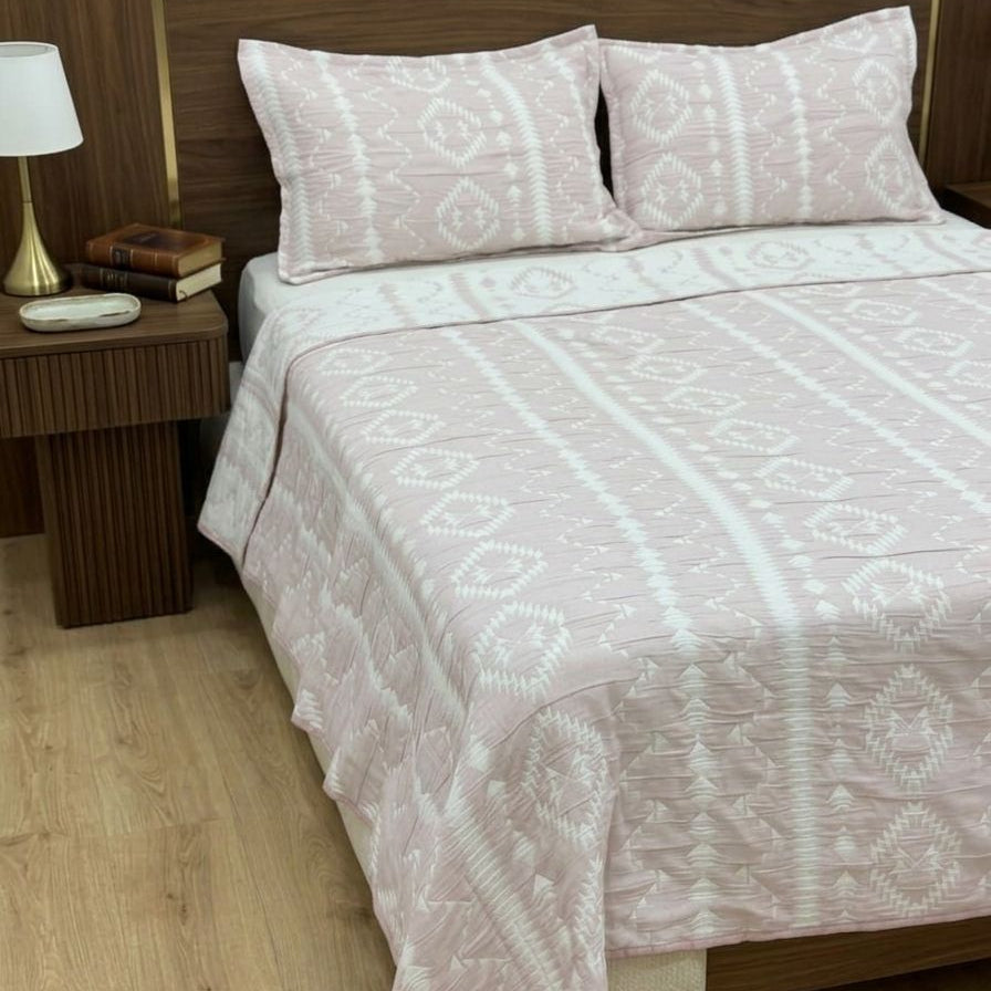 Parure de lit 3pcs 220x240cm / 2x50x70cm modèle 4