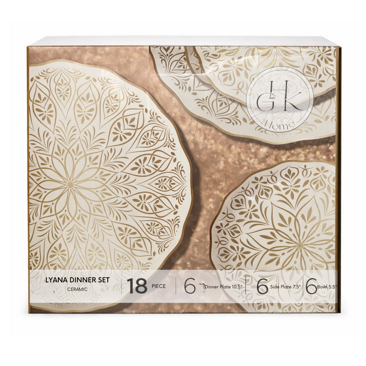 Service de table Lyana 18pcs