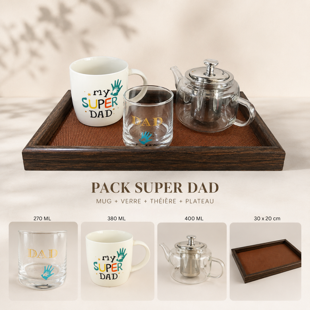 Pack fête des pères 3pcs modèle 2