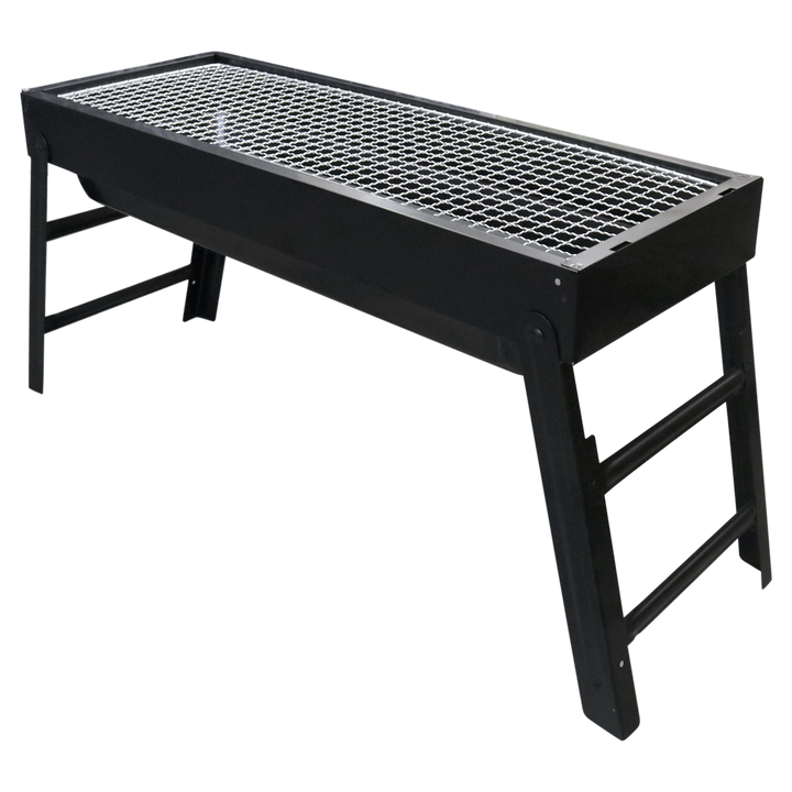 Barbecue à charbon en métal 60x23x33,50cm
