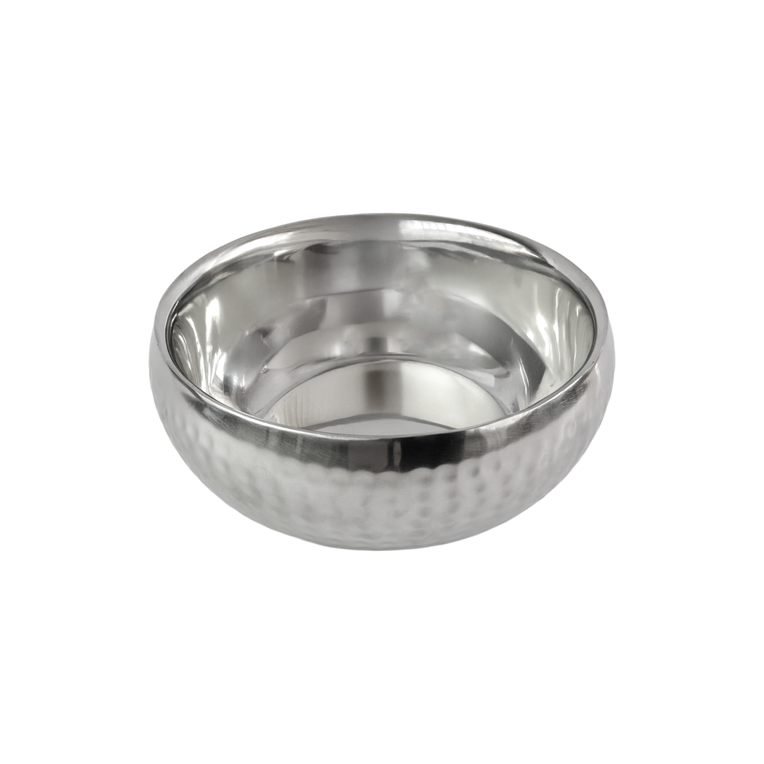Bol en inox argenté 24x9,50cm