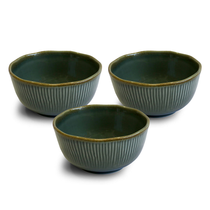 Set 3 bols 15x7cm