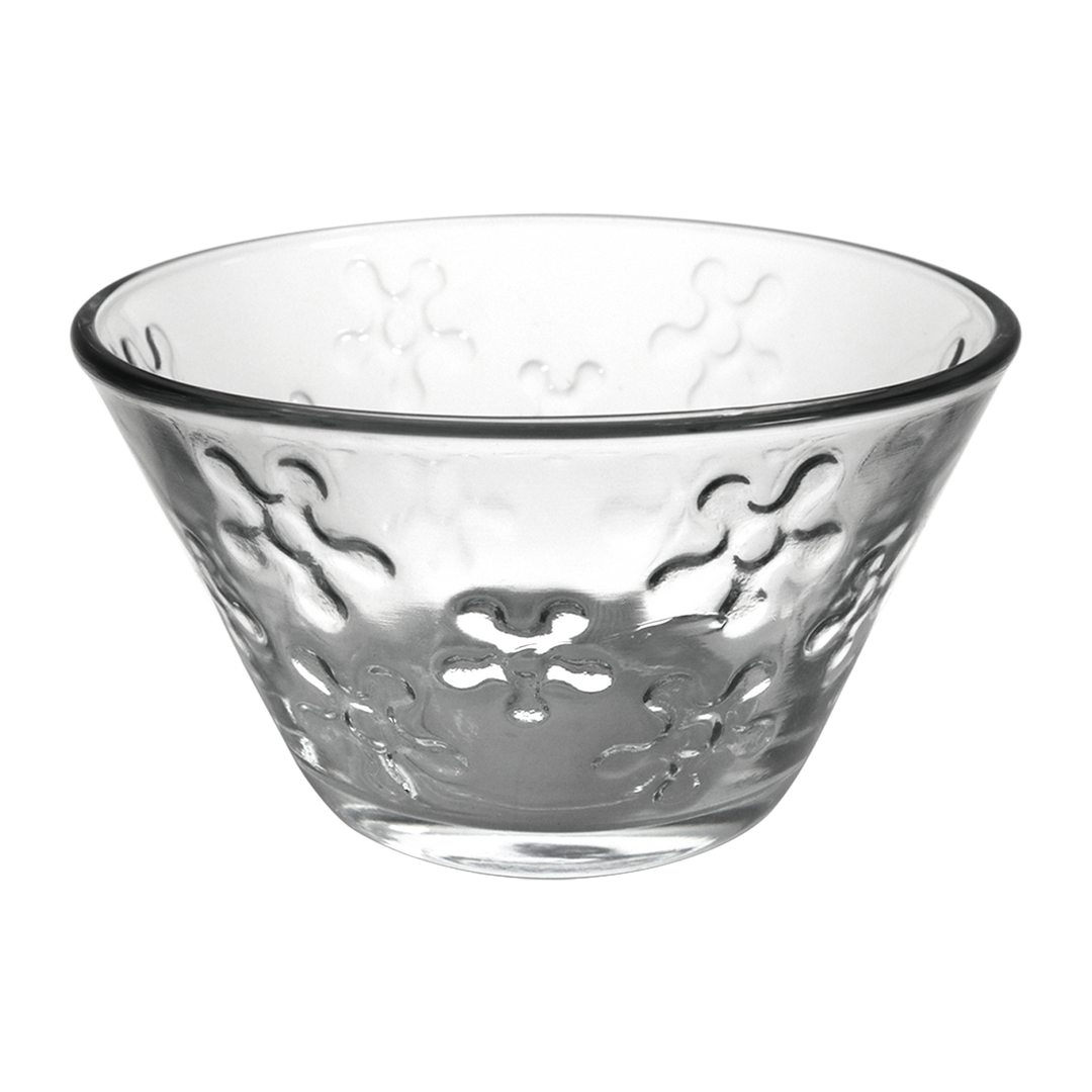 Set 12 bols en verre 11x6cm