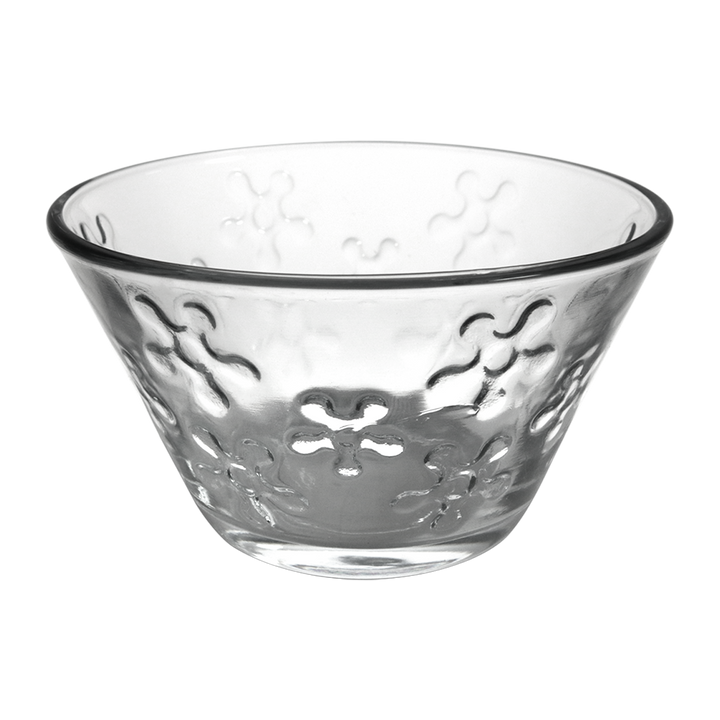 Set 12 bols en verre 11x6cm