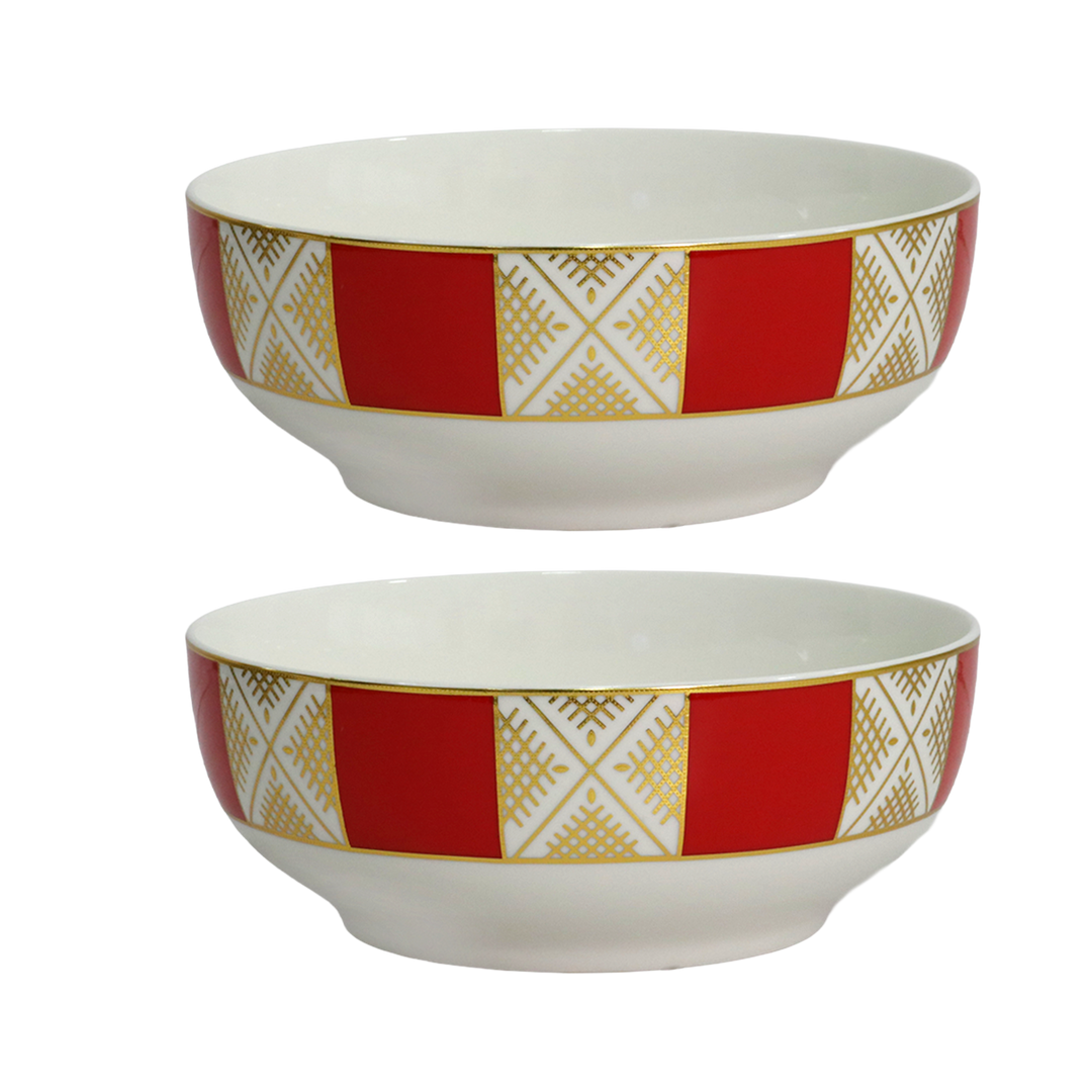 Set 2 bols 23cm beldi