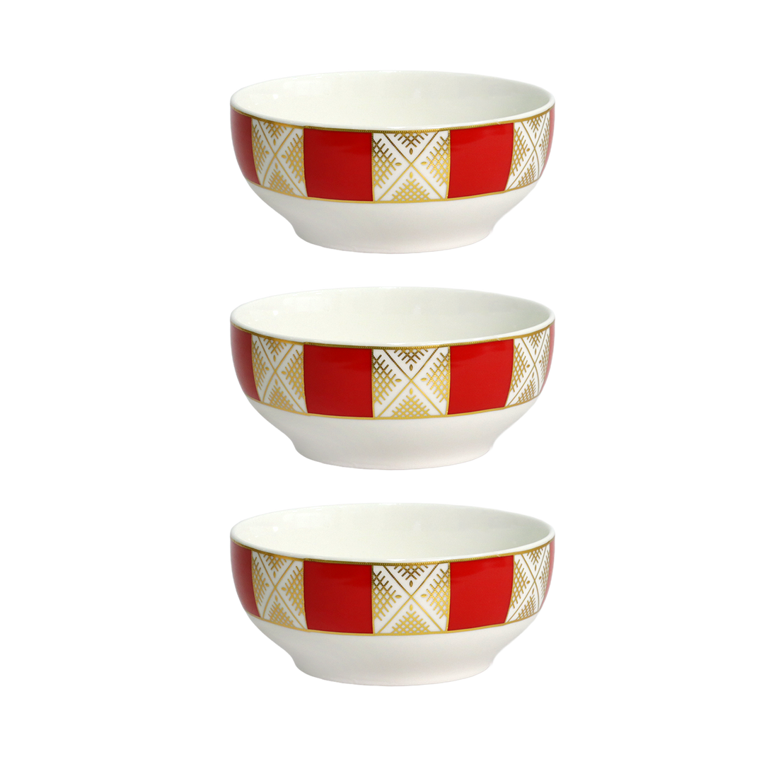 Set 3 bols 18cm beldi