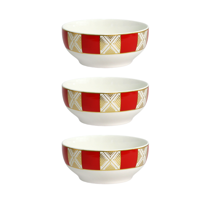 Set 3 bols 18cm beldi