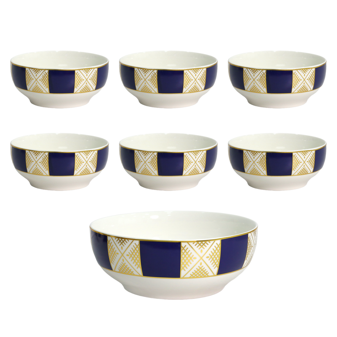 Set saladier 25cm + 6 bols 15cm beldi