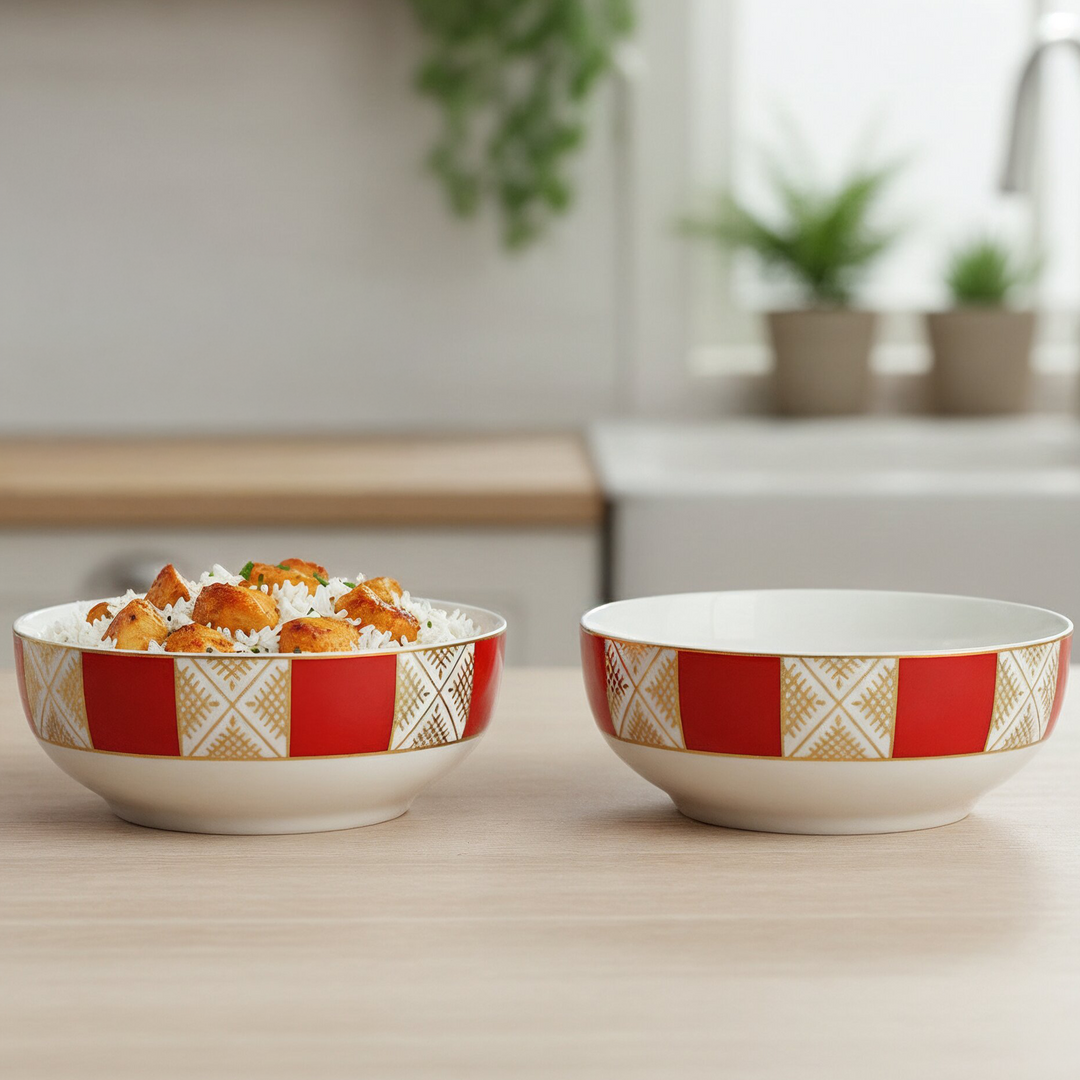 Set 2 bols 23cm beldi