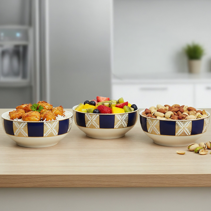 Set 3 bols 18cm beldi