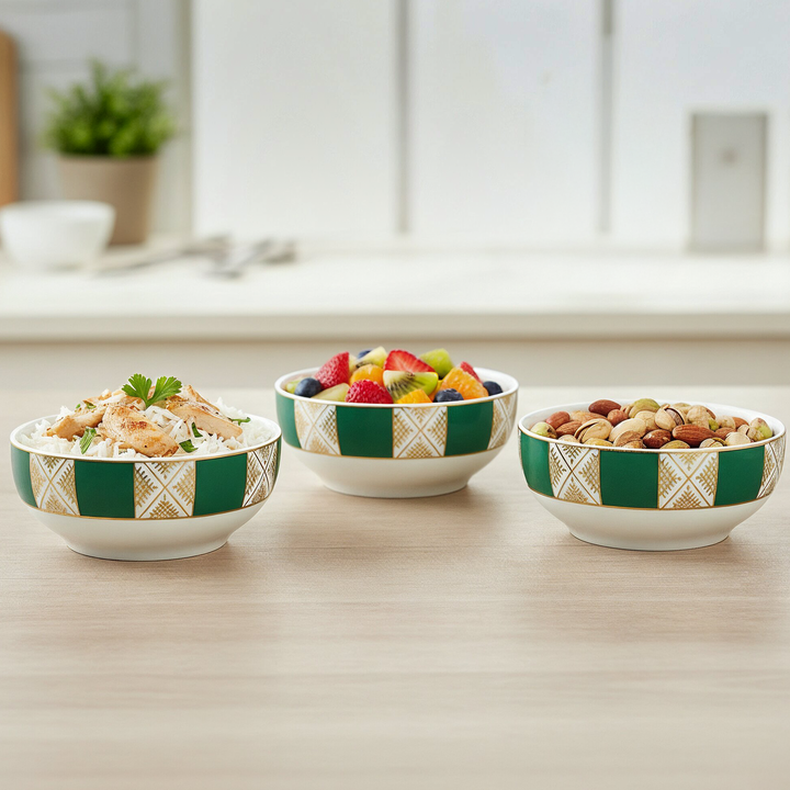 Set 3 bols 18cm beldi