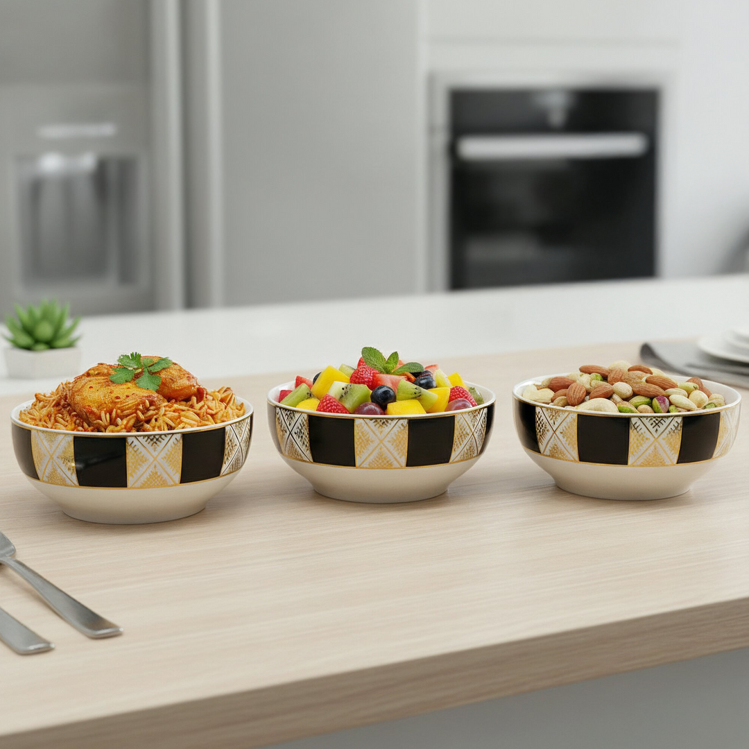 Set 3 bols 18cm beldi