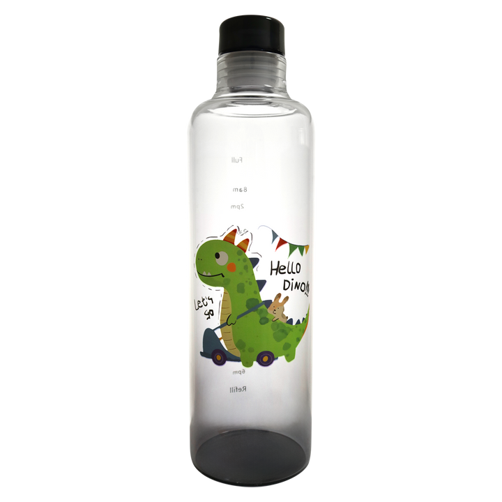 Bouteille en verre dinosaure 550ML