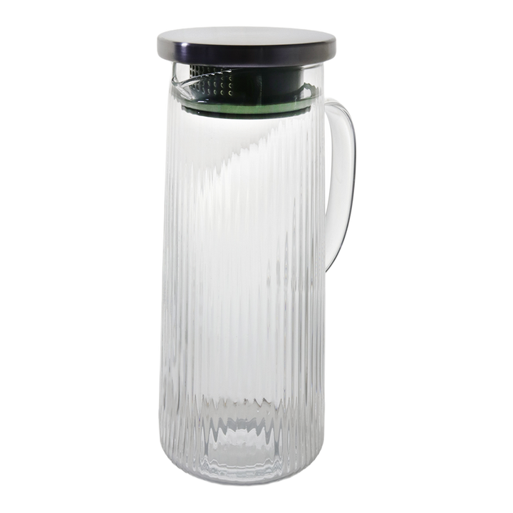 Carafe en verre 1,4L + 6 verres à jus 260ML