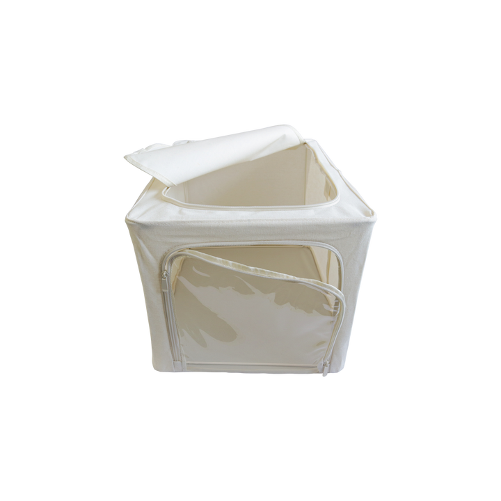 Box rangement en tissu 45x30x23cm