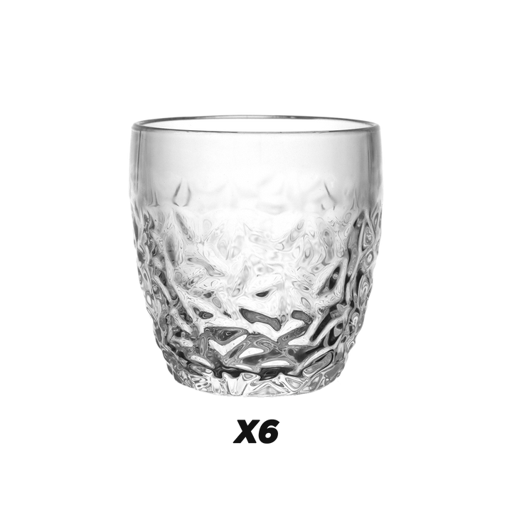 Carafe en verre 850ML + 6 verres à eau/jus 300ML