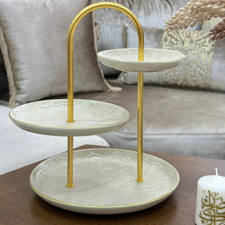 Service de table beige 31pcs