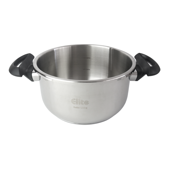 Cocotte en inox autocuiseur clips 6L