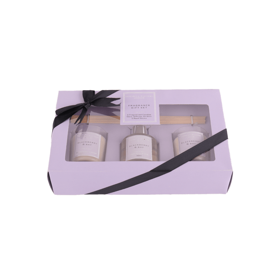 Coffret diffuseur et bougie 3pcs - Saga Cuisine