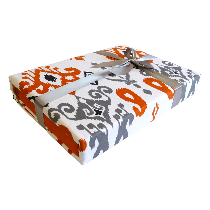 Parure de lit 6pcs 250x250cm / 200x230cm / 50x70cm x4