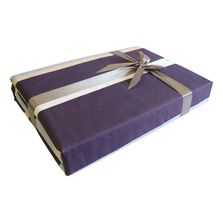 Parure de lit 6pcs 250x250cm / 200x230cm / 50x70cm x4