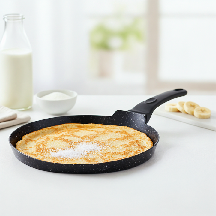 Crêpière noir en granite 28cm