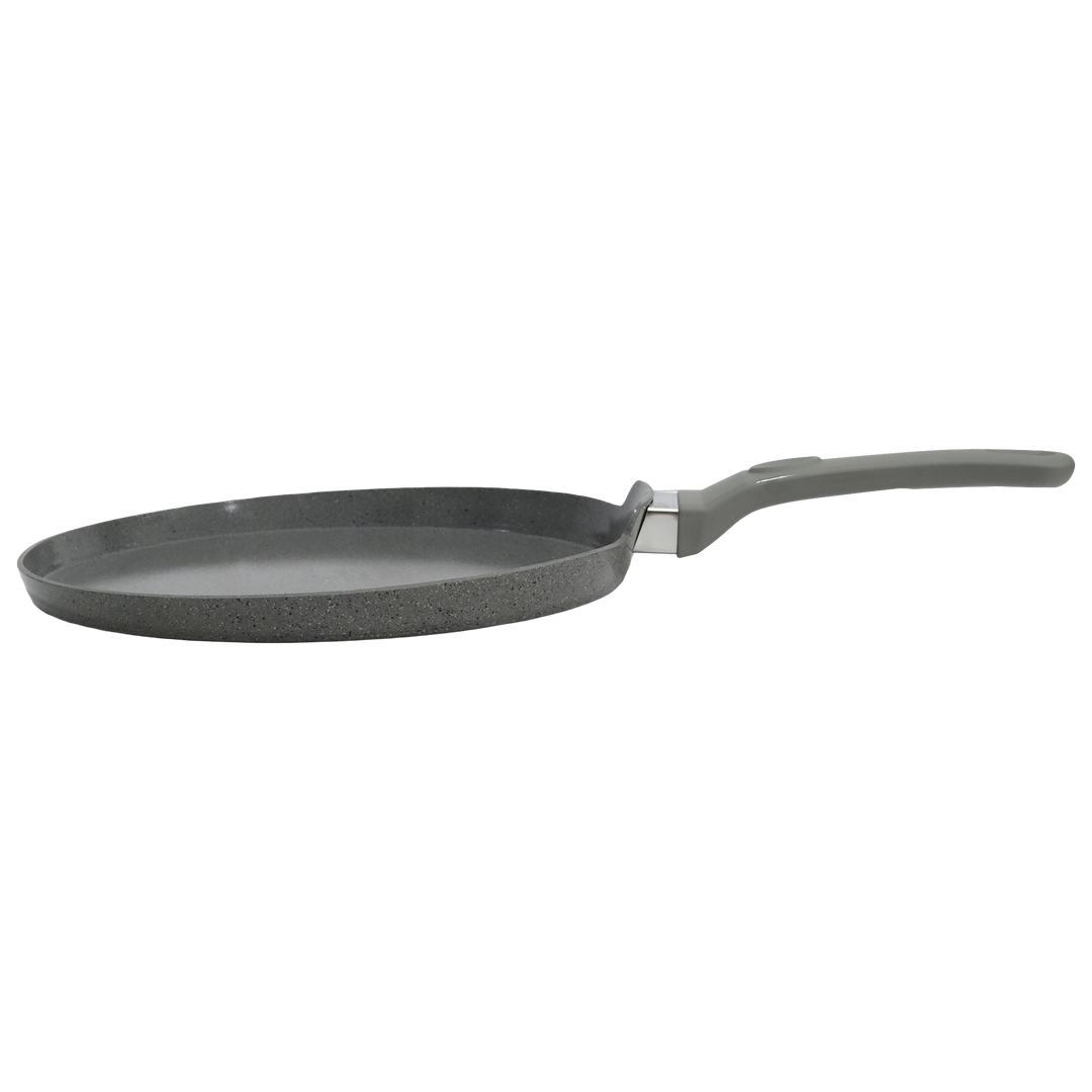 Crêpière grise en granite 28cm