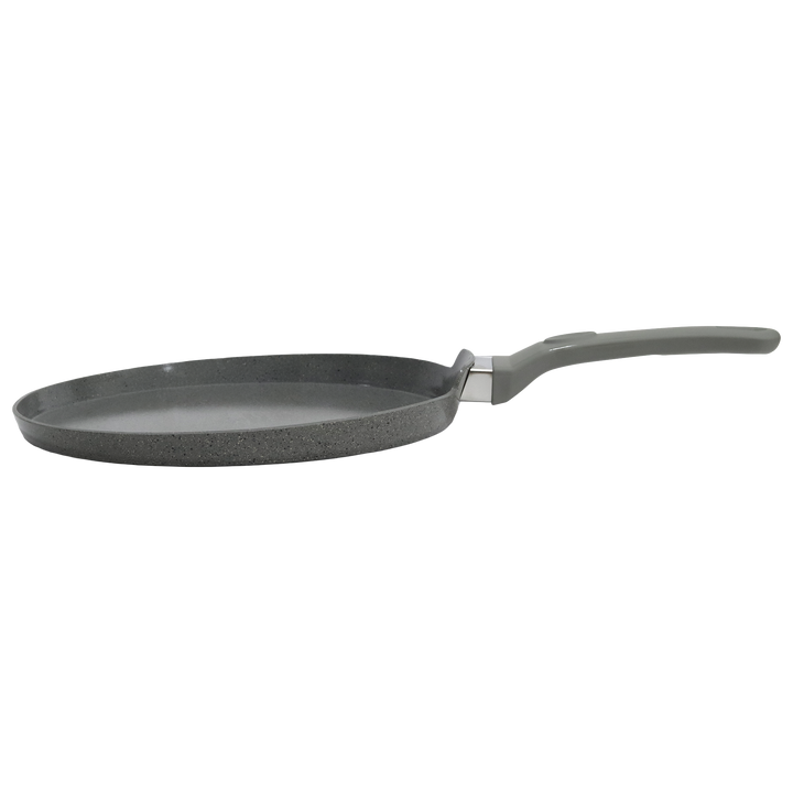 Crêpière grise en granite 28cm