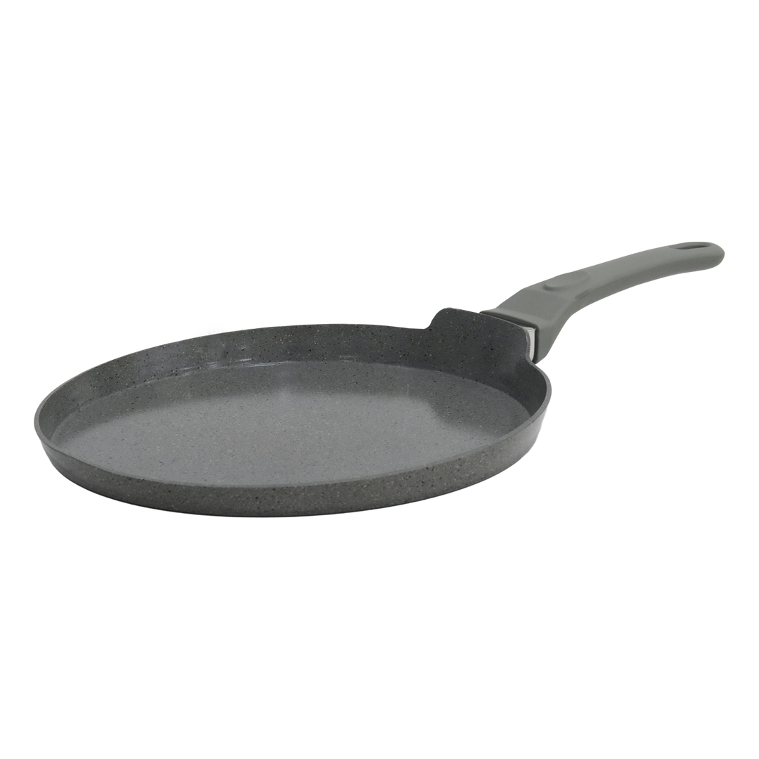 Crêpière grise en granite 28cm