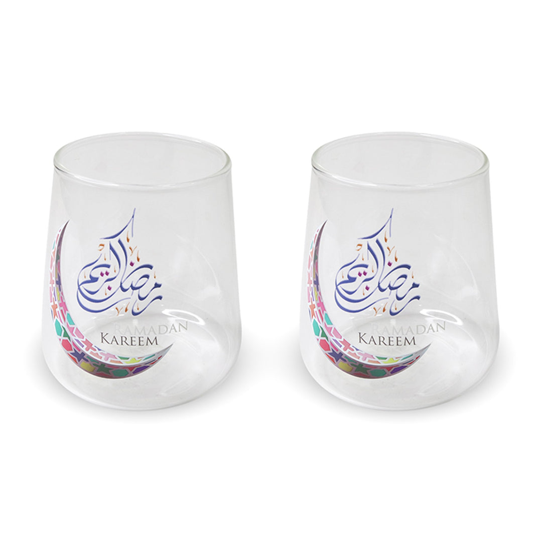 Set 2 verres à jus 460ML Ramadan