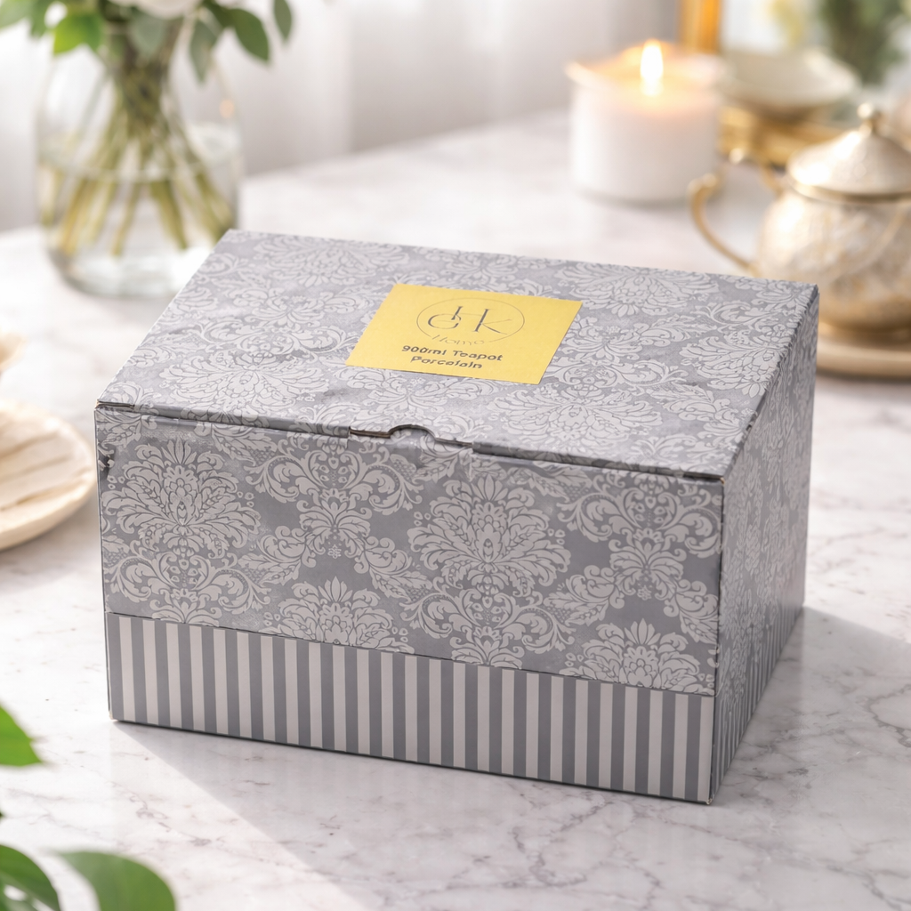 Service à thé gris 5pcs