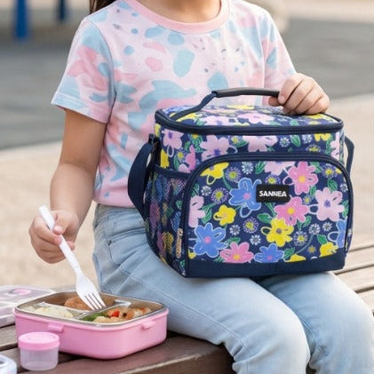 Set Lunch Box Fleuri