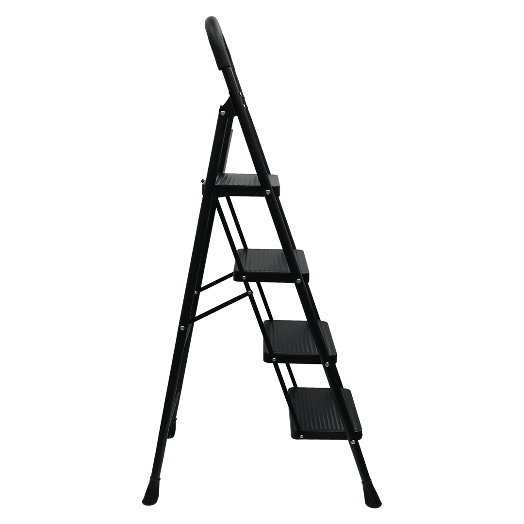 Escabeau 4 marches en métal 39x136cm