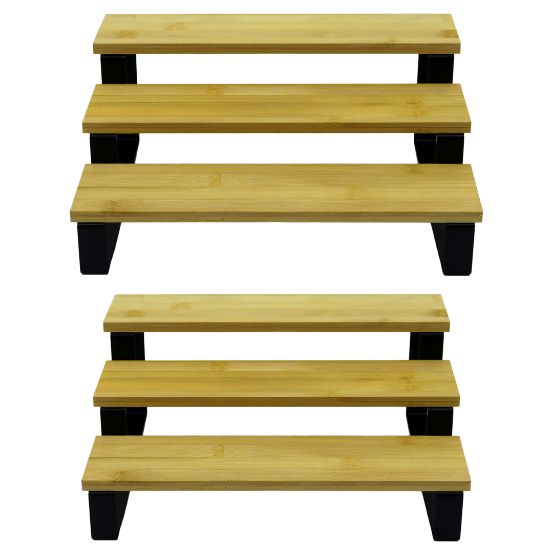 Etagère 3 niveaux extensible en bois 29cm